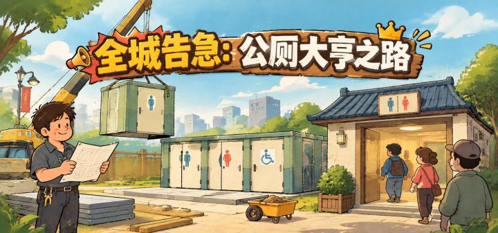 全城告急: 公厕大亨之路 封面