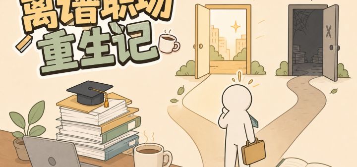 离谱职场重生记 封面