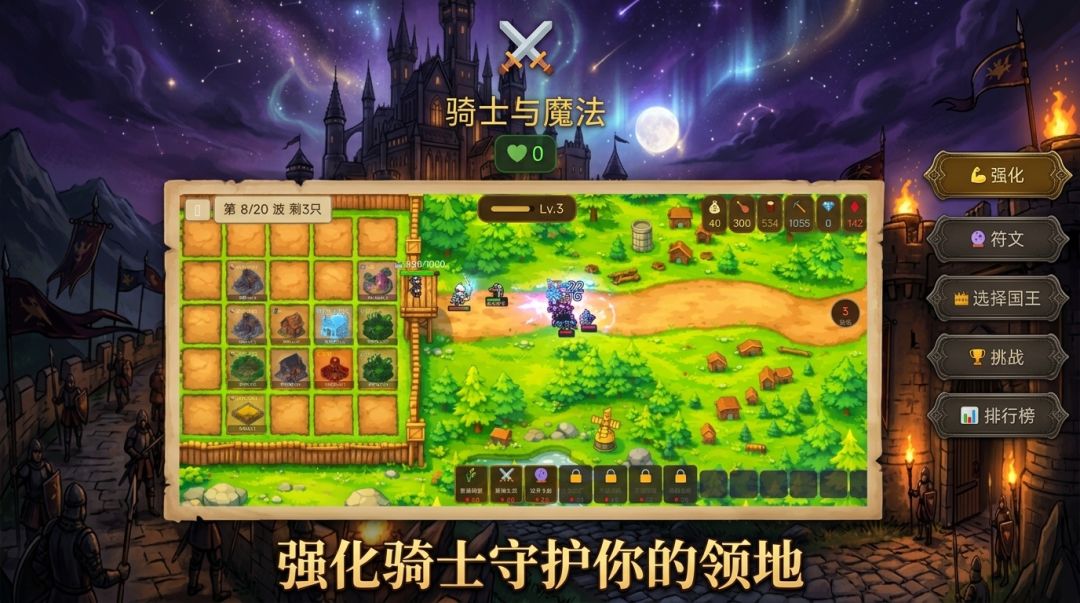 骑士与魔法游戏截图