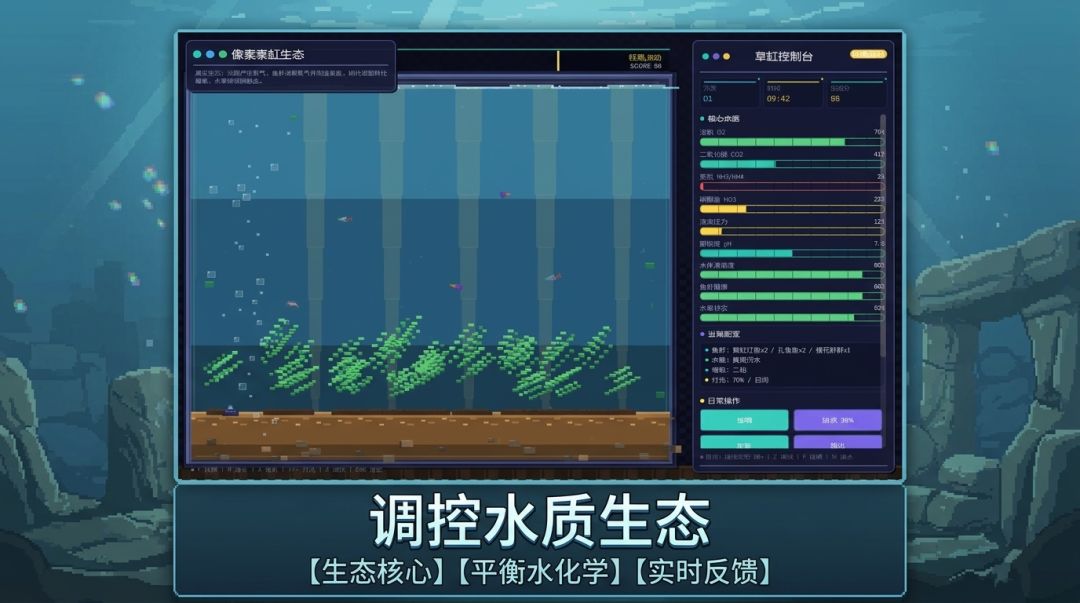 藻素草缸游戏截图
