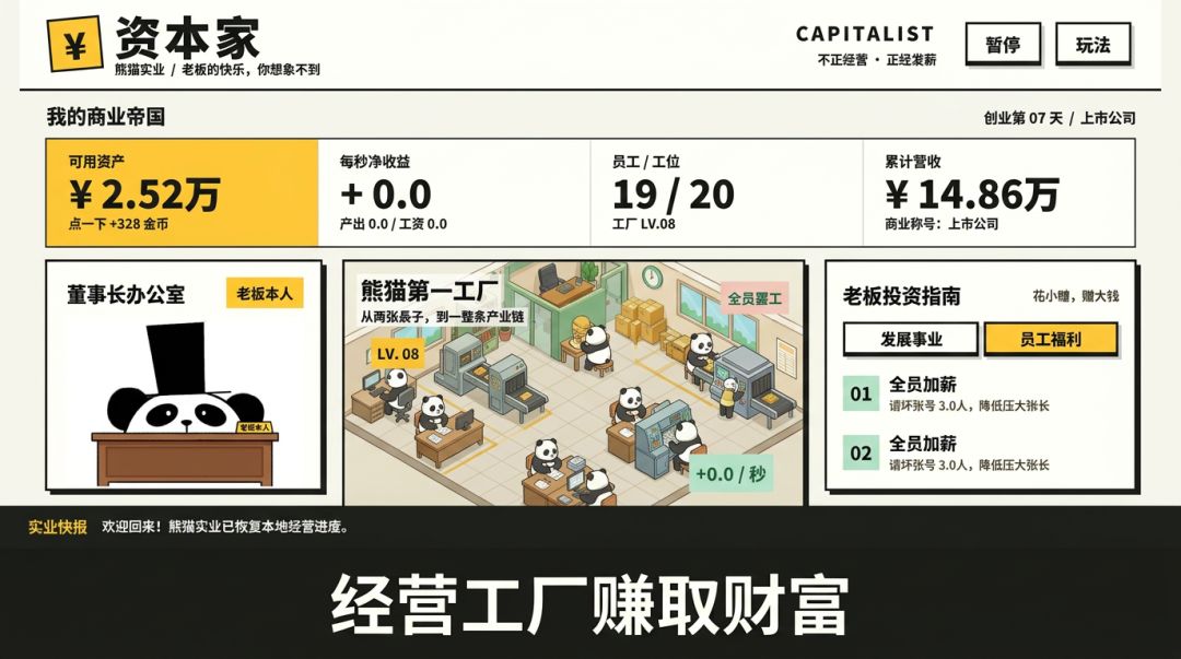 我是资本家游戏截图