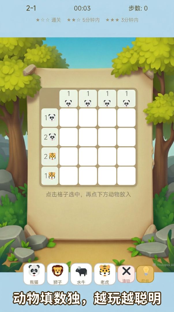 丛林数独游戏截图