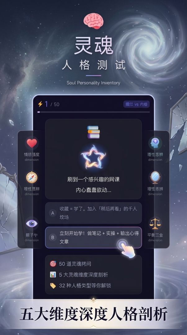 灵魂人格测试游戏截图
