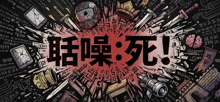 聒噪：死！ 封面