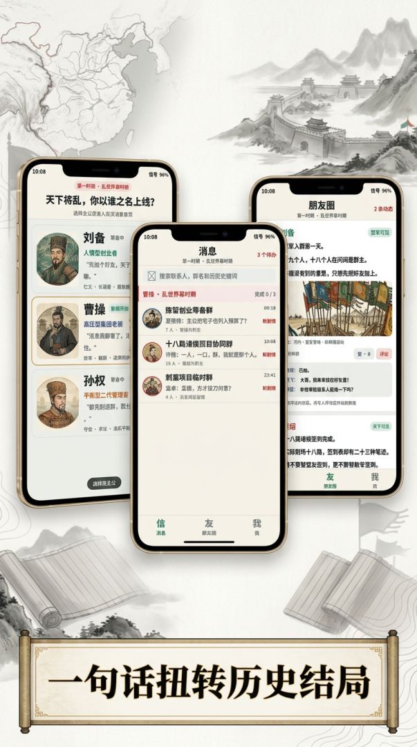 汉末:三国聊天群游戏截图