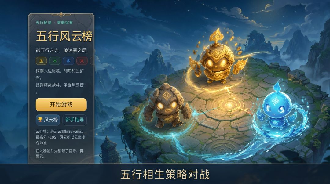 涌现:五行风云榜游戏截图