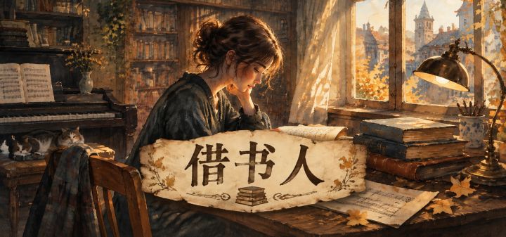 借书人 封面