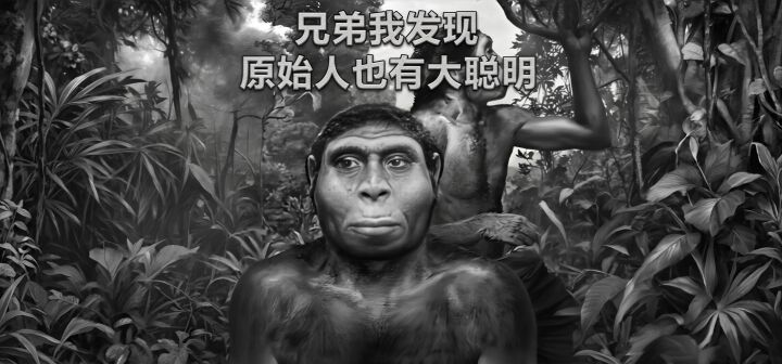 兄弟我发现原始人也有大聪明 封面