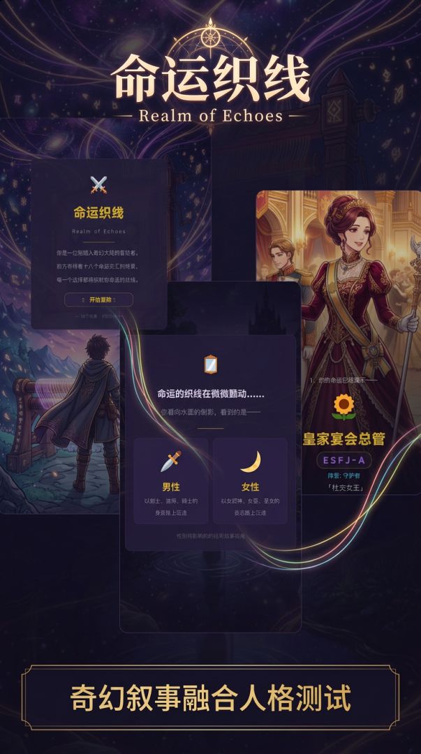 命运织线 MBTI性格测试游戏截图