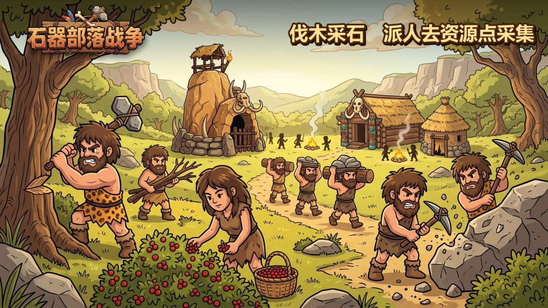 石器部落战争游戏截图