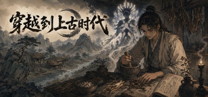 穿越到上古时代 封面
