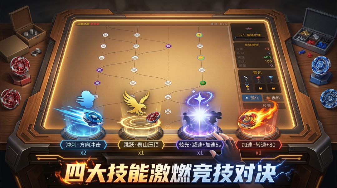 谁是陀螺王游戏截图