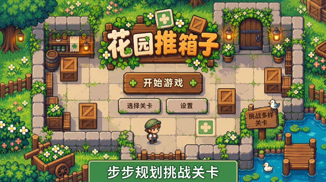 花园推箱子游戏截图