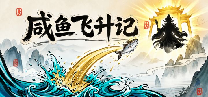 咸鱼飞升记 封面