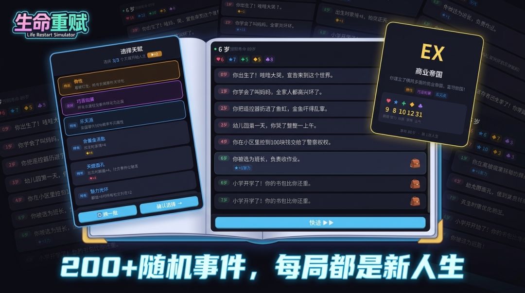 人生重开模拟器游戏截图