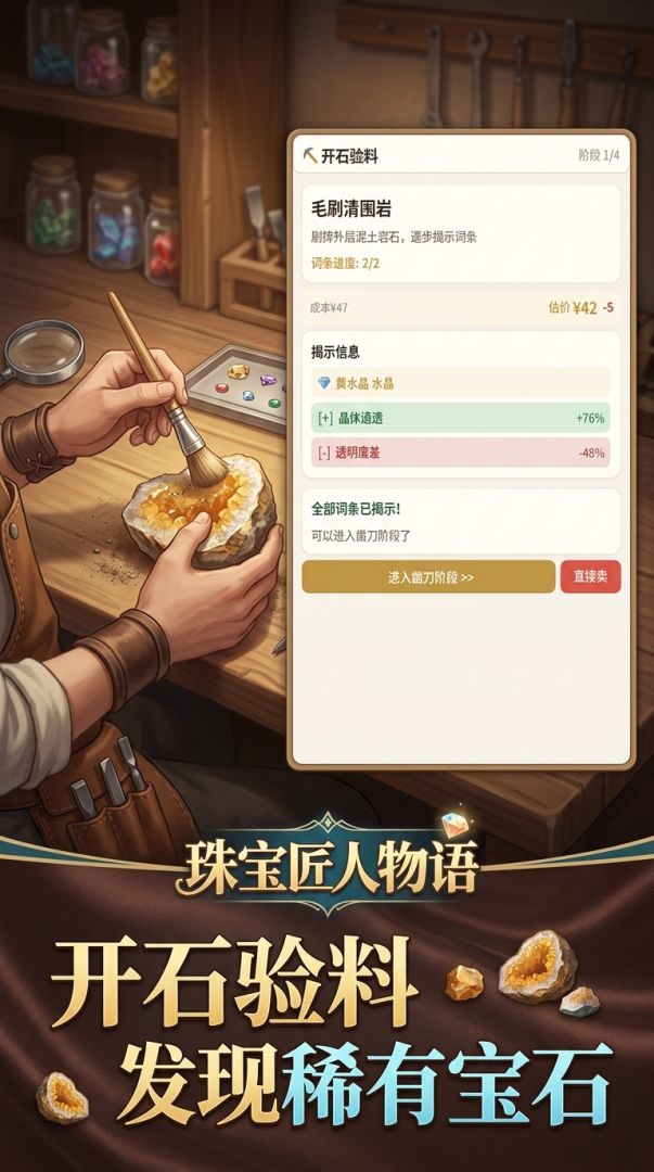 珠宝手串经营模拟游戏截图