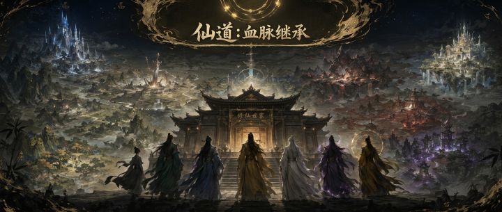 仙道：血脉继承 封面