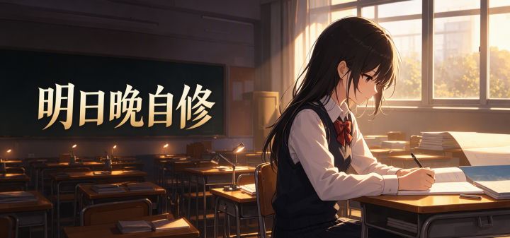 明日晚自修 封面