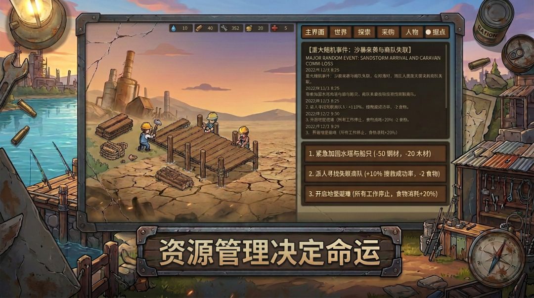 荒土之嗣:末日模拟游戏截图