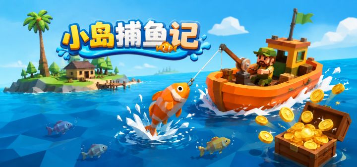 小岛捕鱼记 封面