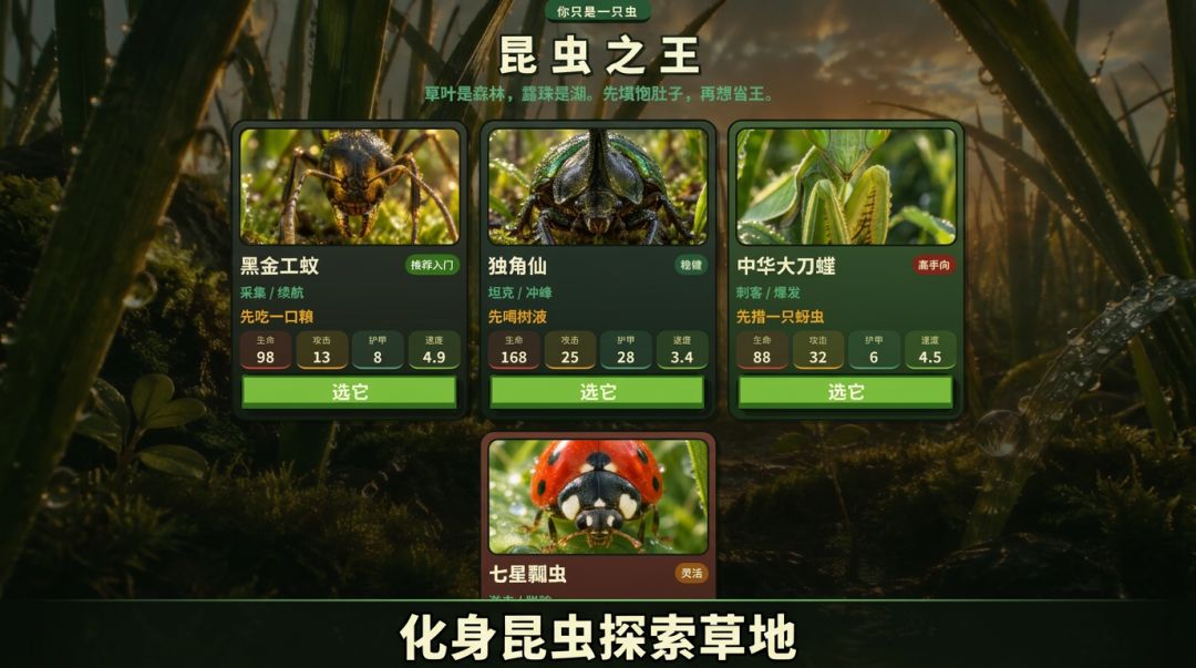 昆虫之王游戏截图