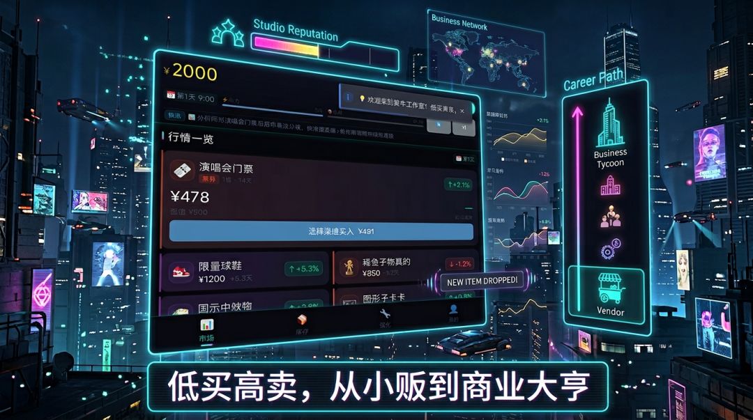 黄牛工作室模拟器游戏截图