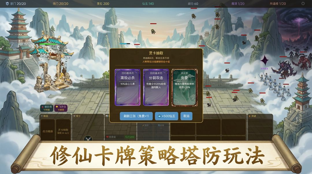 宗门保卫战游戏截图