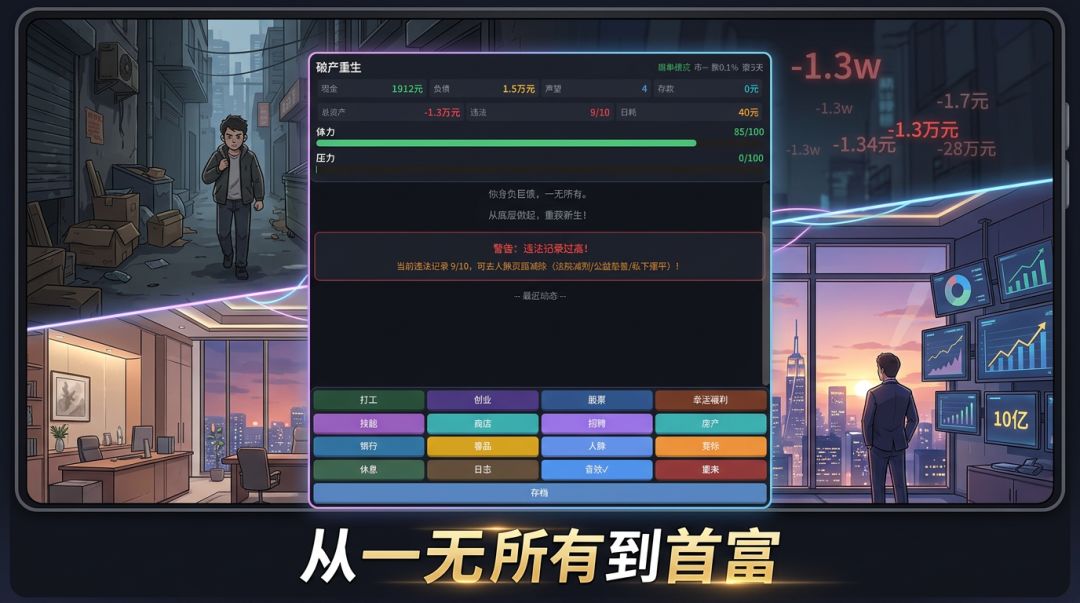 破产重生游戏截图