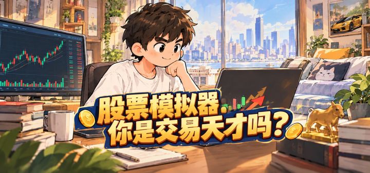 股票模拟器：你是交易天才吗？ 封面
