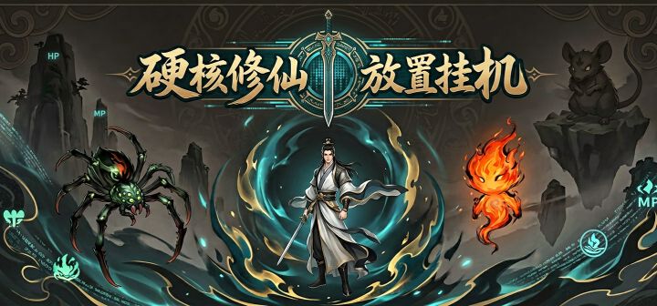 硬核修仙放置挂机 封面