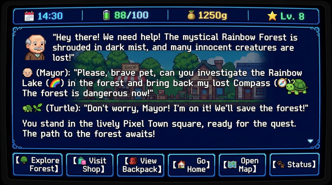 Emoji宠物大冒险游戏截图