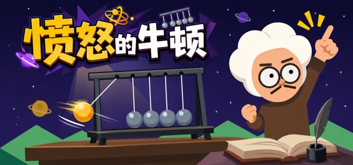 愤怒的牛顿 封面