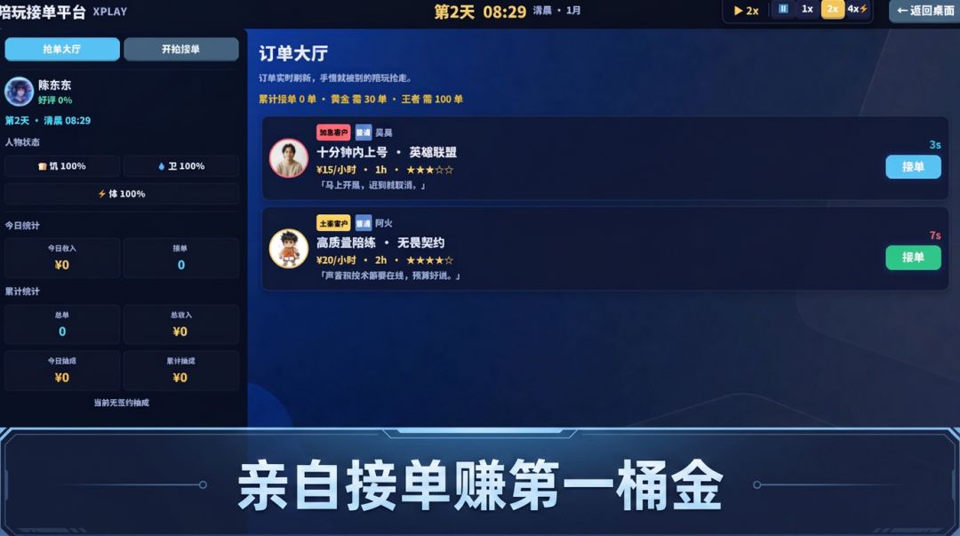 开了家西西陪玩店游戏截图