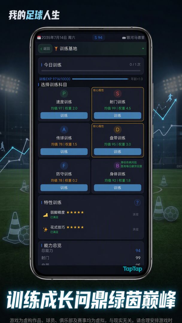 我的足球人生游戏截图