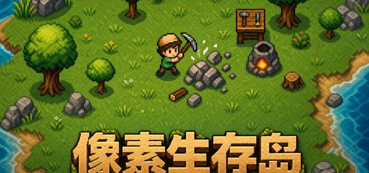 像素岛--测试 封面