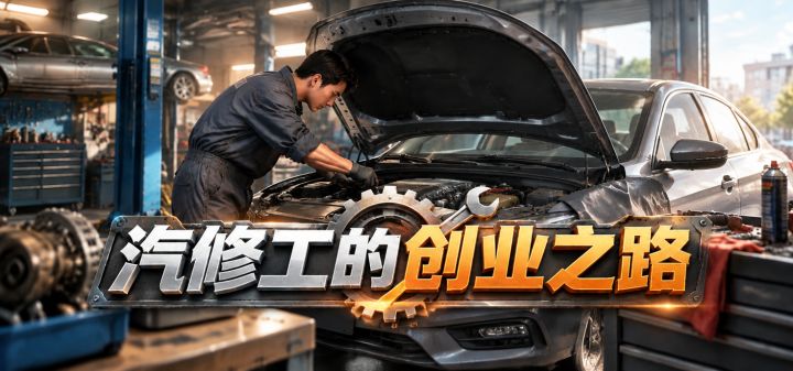 汽修工的创业之路 封面