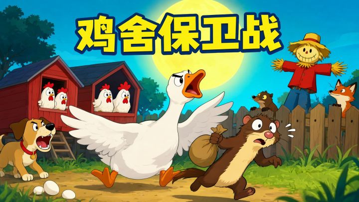 鸡舍保卫战 封面