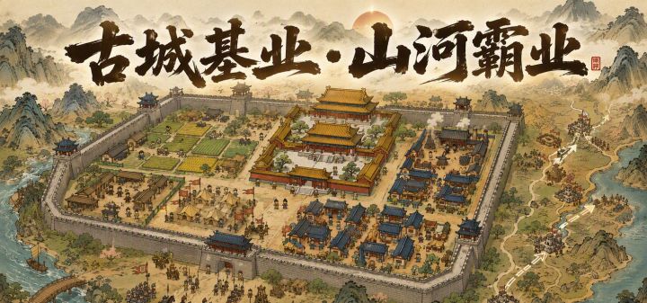 古城基业·山河霸业 封面