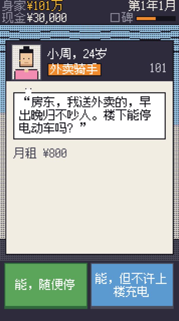 城中村房东:马老板求我租写字楼游戏截图