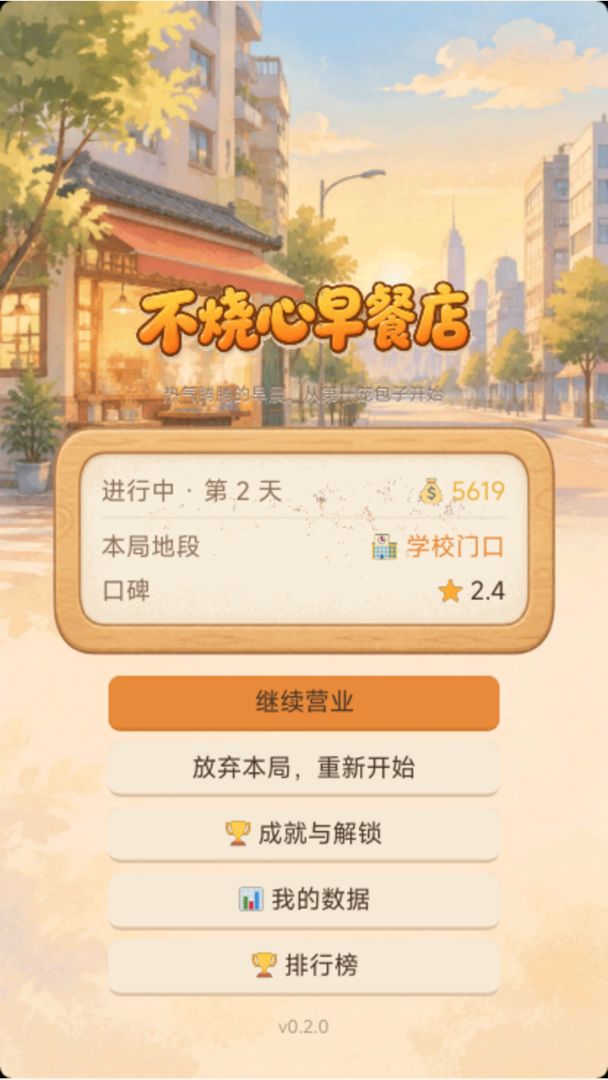 不烧心早餐店游戏截图