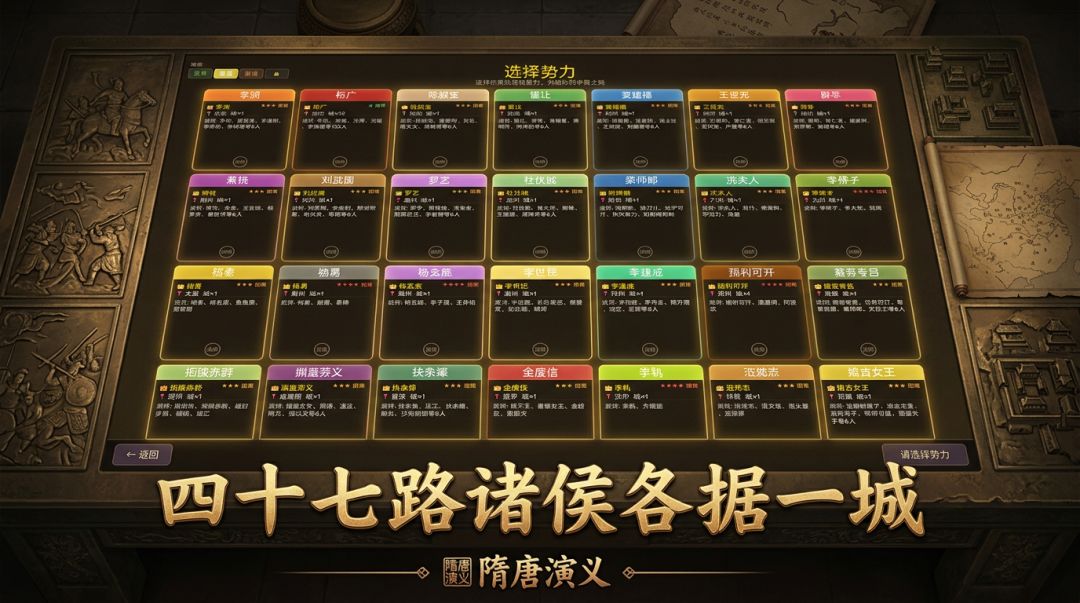 隋唐演义游戏截图