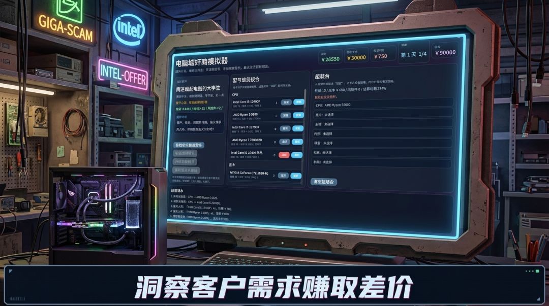 电脑城奸商模拟器游戏截图