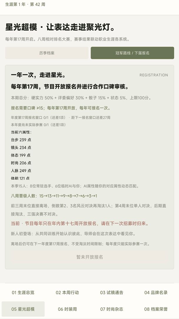 MUSE•模特生涯手记游戏截图