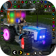 Modern Farmer Tractor Game 3Dicon