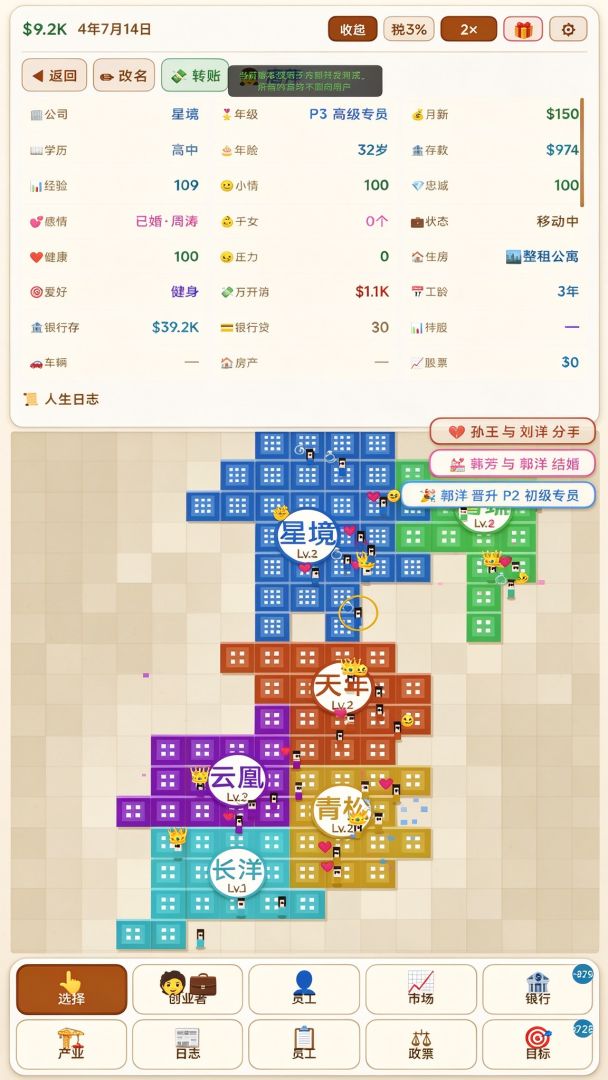 我的商业沙盒游戏截图