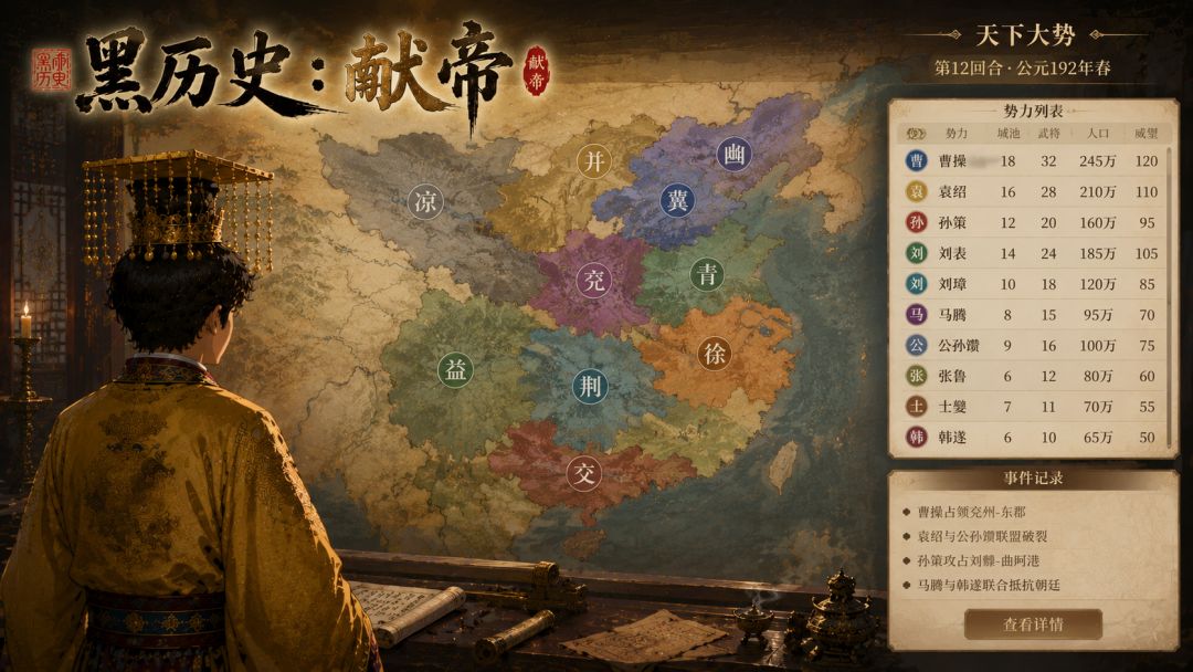 黑历史：献帝游戏截图