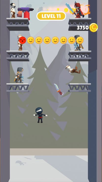 Ninja Swing Master游戏截图