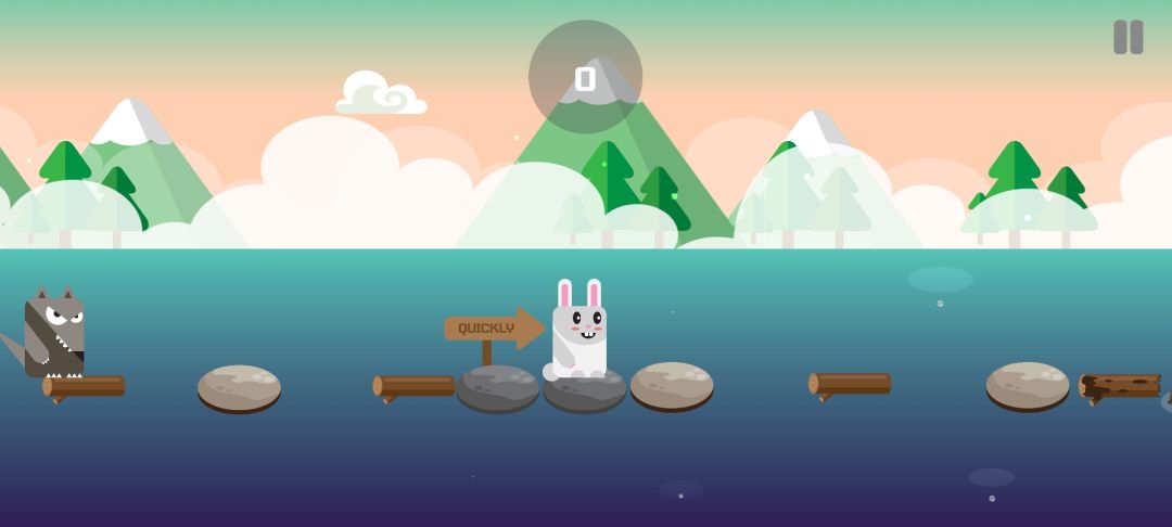 兔兔跳跳游戏截图