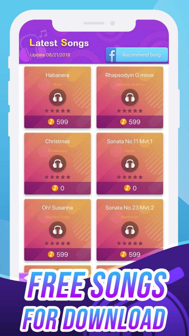 梦幻钢琴游戏截图