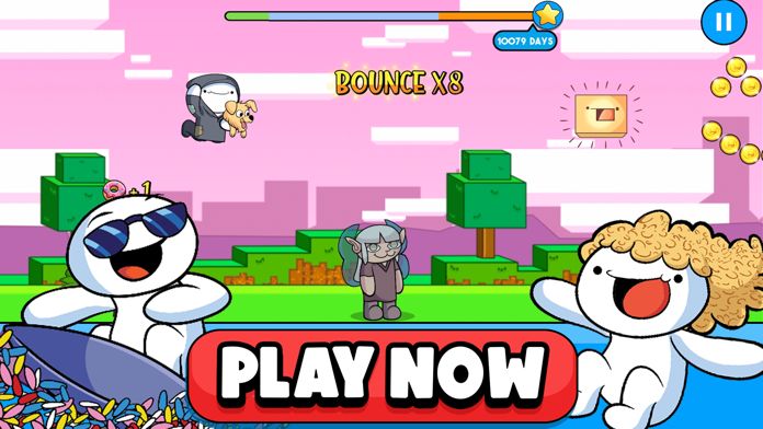 TheOdd1sOut: Let's Bounce游戏截图